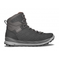 Lowa Everyday Travel Shoes Malta Mid GTX (Suede leather, waterproof) anthracite grey Men